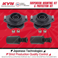 KYB Rear Strut Mount Bump Stop Dust Cover Kit for Subaru Outback BR Wagon 09-15
