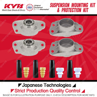 KYB Rear Strut Mount Bump Stop Dust Cover Kit for Audi A3 8P 2004-2013