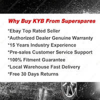 4x KYB EXCEL-G Shock Absorbers + Raised Coil Springs for HYUNDAI Sonata Y3