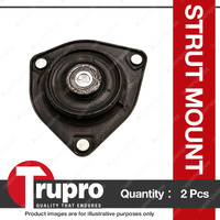 2 x Trupro Front Strut Mounts for Hyundai Festiva XD III 2.0L 06/00-08/06