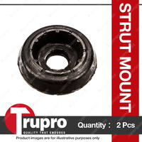 2 x Trupro Front Strut Mounts for Seat Cordoba 6K1 6K2 i 1.6L 09/98-10/99