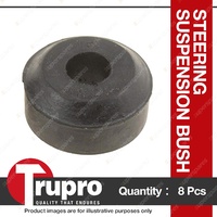 8 x Trupro Front Shock Absorber Bush Upper Lower for Nissan Patrol MQ 3.3L