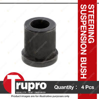 4x Trupro Rear Leaf Spring Rear Eye Bush for Toyota Fortuner GUN156 2.8L 15-On