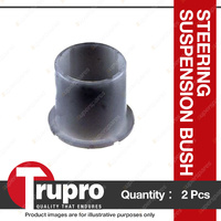 2 x Trupro Front Steering Idler Bush for Toyota Corolla ZZE122 1.8L 12/01-05/07