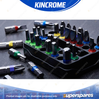 33 Pcs of Kincrome 1/4" Hex Drive Security Bit & Holder Set - Socket Adapter Set