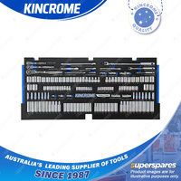 144 Pcs of Kincrome Evolution Square Drive Sockets & Accessories EVA Tray