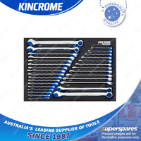 30 Pcs of Kincrome Evolution Combination Spanners EVA Tray - Metric & Imperial