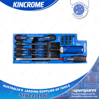 26 Pcs of Kincrome Truck Box Torquemaster Screwdrivers & Fastening EVA Tray