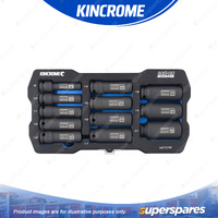 12 Pcs of Kincrome 3/8" Drive LOK-ON Deep Impact Socket Set & Fastener Punch