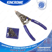 Kincrome 150mm Interchangeable Circlip Plier - Internal & External Circlip Types