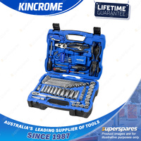 92 Pcs of Kincrome Portable Tool Kit - Metric 3/8" Drive Sockets & Accessories