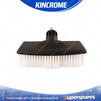 Kincrome Outdoor Scrubbing T-Brush - 1/4" Quick Connect Long & Soft Bristles