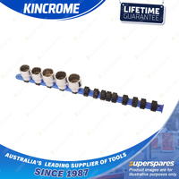 14 Piece of Kincrome 1/2" Square Drive Socket Clip Rail - Plastic Material