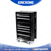 78 Pcs of Kincrome Contour Mini Workshop Tool Kit for 6 Drawer - Black