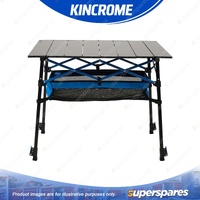 Kincrome Camp Table - Heat-Resistant Aluminium Top and Adjustable Height