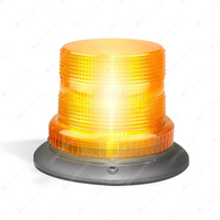 LED Autolamps Amber Emergency Warning Strobe Beacon Light Fixed Mount 19cm Cable