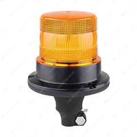 LED Autolamps ECE R65 Amber Strobe Warning Beacon Light Flexible Din Mount Lamp