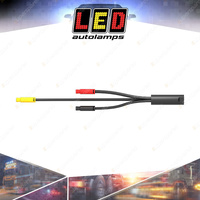 LED Autolamps Cable Suit Single Lamp Functions Stop/Tail & LH Indicator/Reverse