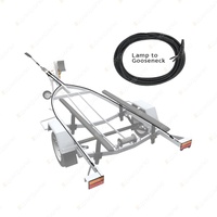 LED Autolamps Boat Trailer Plugin Cable 5m Lamp to Gooseneck Cable Single Cable