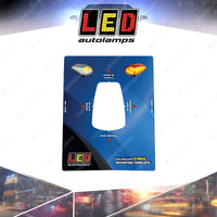 LED Autolamps 77 Series Magnetic Mounting Template Fitting Guide for D-MAX