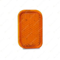 LED Autolamps Amber Rear Indicator Light 12-24 Volt 14 LED Lamp Only Bulk