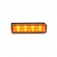 LED Autolamps Amber Rear Indicator Light 12-24 Volt 8 LED Lamp Blister