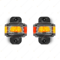 LED Autolamps Side Marker/CAT5 Side Indicator Amber/Red 12-24V Twin Blister