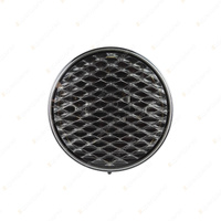 LED Autolamps Amber Round Indicator Light Clear Lens 12 Volt 8 LED Lamp Bulk