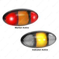LED Autolamps Rear End Outline Marker/Supplementary Direction Indicator Blister