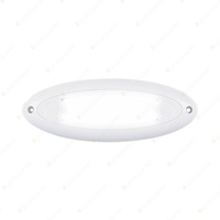 LED Autolamps Oval Interior/Exterior Light White Non Switch 27 LED Lamp Box