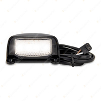 LED Autolamps Licence Number Plate Light 1m Cable & Plug 4 LED Lamp Single Bulk
