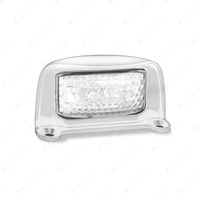 LED Autolamps Licence Number Plate Light White Bracket 4 LED Lamp Single Blister