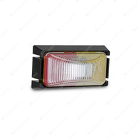 LED Autolamps Red Amber Side Marker Light 2 LED Lamp with 20cm Wire in Bulk