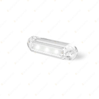 LED Autolamps White Rear End Outline Marker Light 24V 3 LED Lamp Twin Blister
