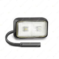 LED Autolamps White Front End Outline Marker Light 2 LED & 2 Plugs Twin Blister