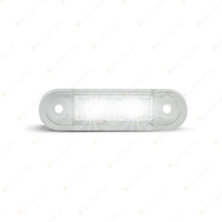 LED Autolamps White Front End Outline Marker Light 12-24V 2 LED Lamp 2 Blister