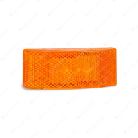 LED Autolamps Amber Side Marker Light Inbullt Reflector 3M Tape 3 LED Lamp Bulk