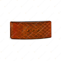 LED Autolamps Amber Side Marker Light Reflector Black Series 3 LED Lamp Bulk