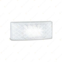 LED Autolamps White Side Marker Light Reflector 3M Tape 3 LED Lamp Blister