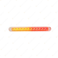 LED Autolamps Stop Tail Indicator Light Clear Lens 12 Coloured Lamp 12V Blister