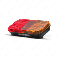 LED Autolamps Stop Tail Indicator Reflector Licence Light 8 LED Lamp Single Box