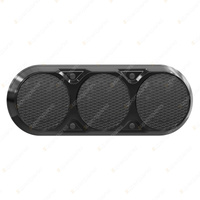 LED Autolamps Stop Tail Indicator Light Black Bracket Clear Lens 12V