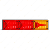 LED Autolamps Stop Tail Indicator Light Reflector Light Coloured Lens 12-24V