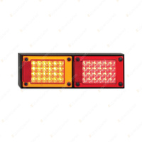 LED Autolamps Dual Jumbo Stop Tail Indicator Light 12-24V 48 LED Lamp Blister