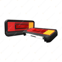 LED Autolamps Stop Tail Indicator Licence Reflector Light 40cm Cable 2 Blister