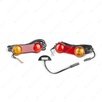 LED Autolamps Stop Tail Indicator Reflector Licence 12V Twin Blister Trailer Kit