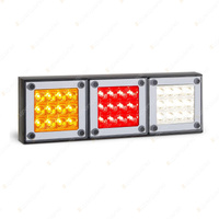 LED Autolamps Stop Tail Indicator Reverse Light Tinted Lens 12-24V Blister