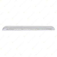 LED Autolamps Door Entry Strip Light Chrome Housing 12 Volt Blister
