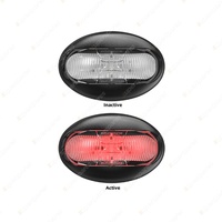 LED Autolamps Rear End Outline Marker Light 20cm Cable With Female 2 Pin Plug