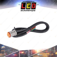 LED Autolamps Universal Power Patch Fit 6 Pin Female Rigid Body Accessories